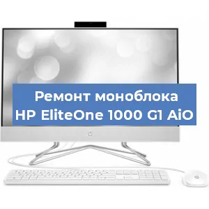 Замена термопасты на моноблоке HP EliteOne 1000 G1 AiO в Москве